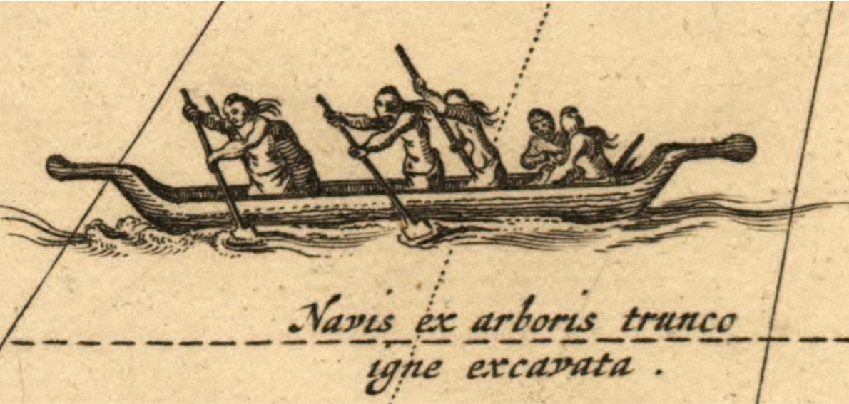 Detail from Novi Belgii 1685