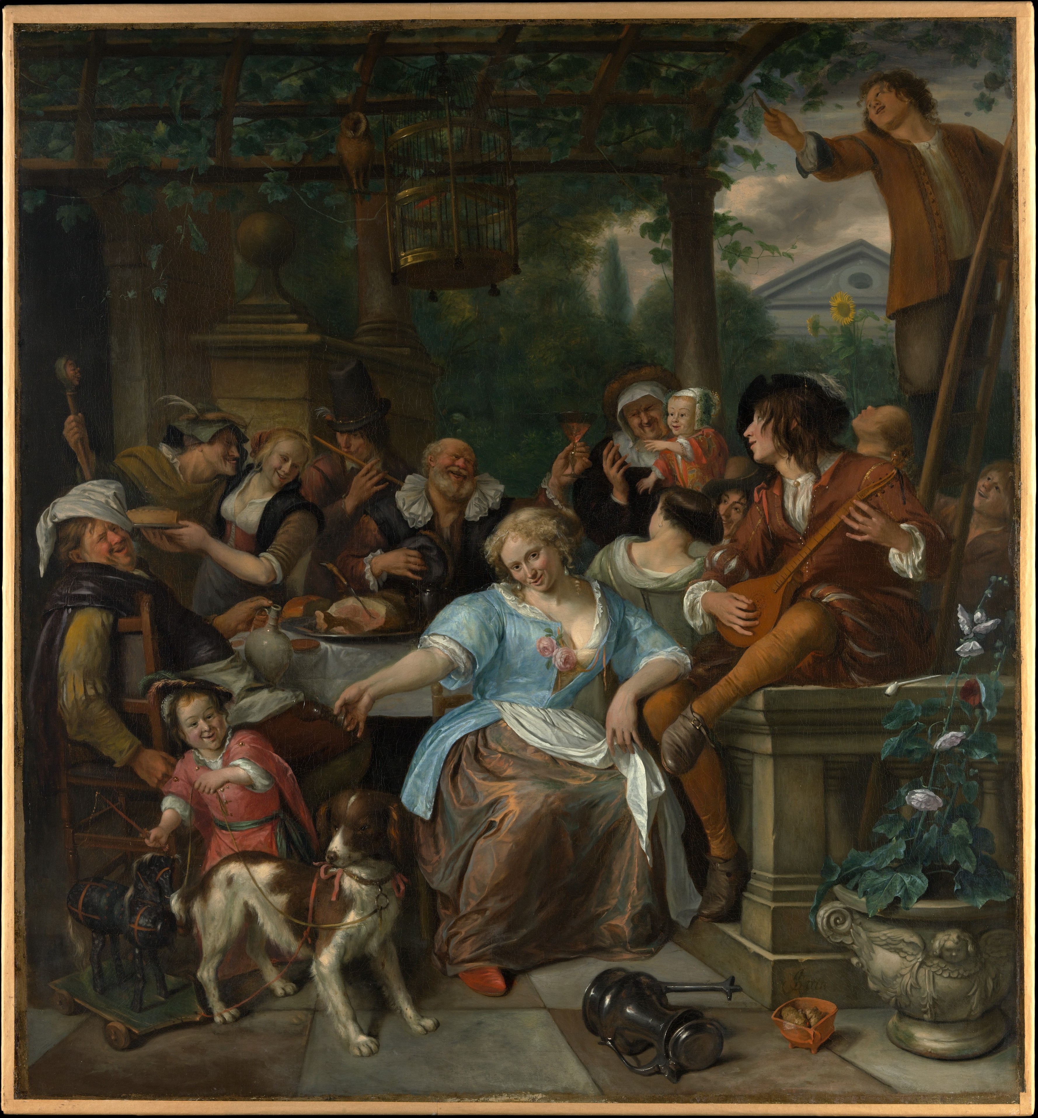 Jan Steen Merry Company 1670