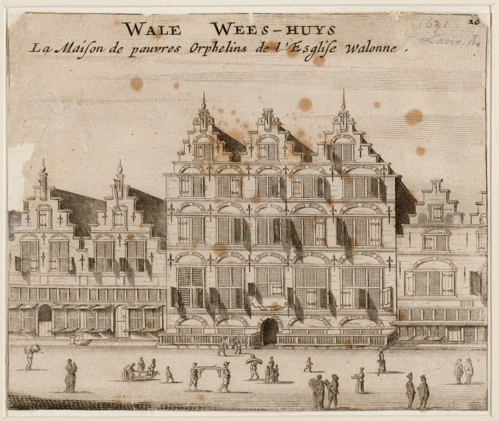 Walloon Orphanage Amsterdam 1665